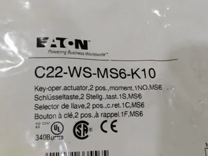 Eaton C22-WS-MS6-K10 Pushbutton