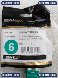 Signamax KJ458MT-C6C-GN Pneumatic Fitting – actual item, photo 2 of 4