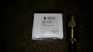 Henry 5240 Straight Thru Relief Valve