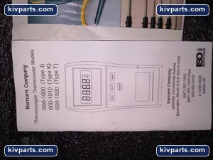 600-1000 Barnant CO Type Thermocouple – actual item, photo 7 of 14