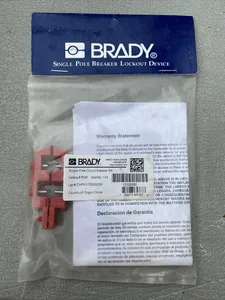 Brady 65387 Circuit Breaker