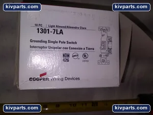 Cooper 1301-7LA Wiring Devices Light – actual item, photo 5 of 6