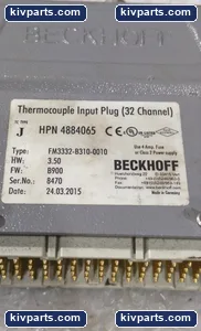 Beckhoff FM3332-8310-0010 Thermocouple – actual item, photo 4 of 4