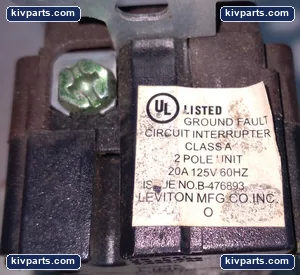 Leviton 36940-0173-5 GFCI Receptacle Outlet – actual item, photo 2 of 7