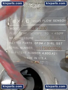 Exac EX 1200 Coriolis Mass Flow Sensor 1-1/2" ANSI 300# Flange 316L Stainless – actual item, photo 4 of 7