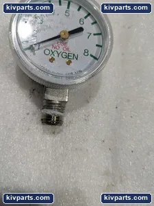 OXYGEN 32 MM ORIFICE 1-8 flow gauge lpm – actual item, photo 4 of 6