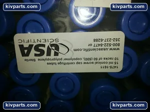 1475-1611 Screw Cap Centrifuge Tubes – actual item, photo 2 of 2