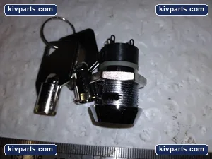 KEY SWITCH KNOB ON-OFF A SERIES 2NO-2NC 4A 125 VAC 2A 250 VAC – actual item, photo 2 of 4