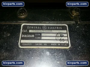 General Electric DS2020LPPA340A Line Protector Board – actual item, photo 4 of 6