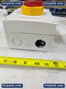 Katko KEM 440UL Y/R Manual Motor Controller 40A 600V Type 4X Enclosure 10kA IP66 – actual item, photo 2 of 5