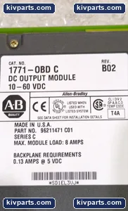 Allen-Bradley 96211471 PLC-5 DC Output Module – actual item, photo 2 of 4