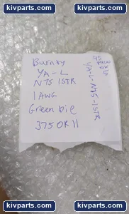 Burnty YA1CL4 1 AWG Copper Compression Lug – actual item, photo 5 of 5