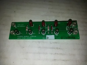 Applied Materials 0100-00034 Power Supply Status PCB