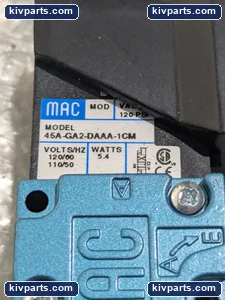 MAC 45A-GA2-DAAA-1CM Pneumatic Solenoid Valve – actual item, photo 4 of 5