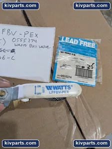 Watts 0555274 Lffbv-PEX Ball Valve – actual item, photo 3 of 5