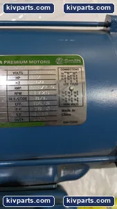 CENTURY NEMA 2 MOTOR 145T 230/ 460 VAC SCE 2hp – actual item, photo 5 of 11