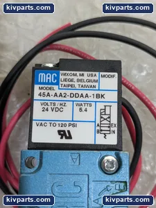 MAC 45A-AA2-DDAA-1BK Solenoid Air Valve – actual item, photo 4 of 8