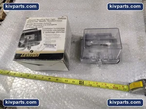 Leviton 5997-CL Weather Resistant Cover – actual item, photo 2 of 12