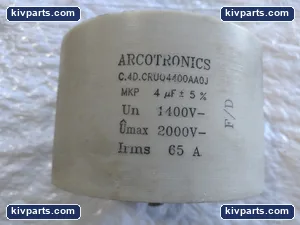 Arcotronics C.4D.CRUQ4400AA0J MKP Film Capacitor – actual item, photo 3 of 4