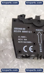 Siemens 3SB3400-0D Signum Pushbutton Contact Block – actual item, photo 4 of 4