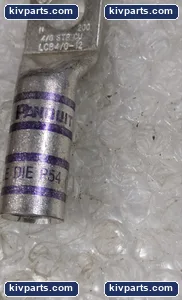 Panduit LOB4/0-2 Compression Lug – actual item, photo 2 of 4