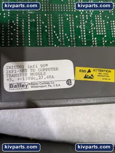 ABB INICT01 Computer Transfer Module – actual item, photo 6 of 9