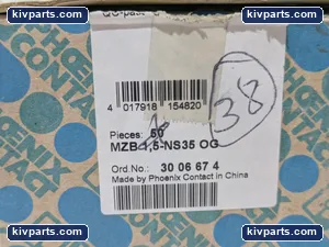 Phoenix Contact MZB4 5-NS35 Terminal Block – actual item, photo 2 of 5
