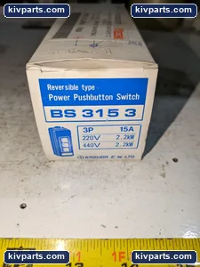 BS315 Type Power Pushbutton Switch – actual item, photo 2 of 6