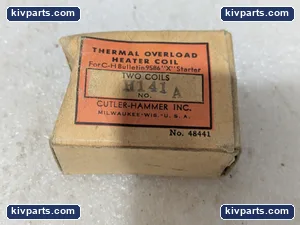 Cutler-Hammer 9586H141A Thermal Overload Heater Coil – actual item, photo 2 of 4