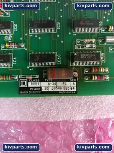Square D S30586-565-64 8881 B-34 Circuit Board PCB – actual item, photo 2 of 3