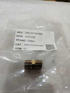 Parker 1/2FF33S BSPT Steel Hydraulic Fitting