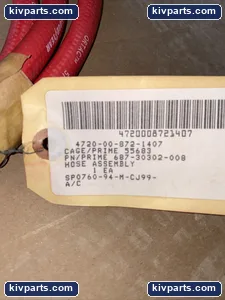 Goodyear Ortac Rubber Air Hose – actual item, photo 6 of 7