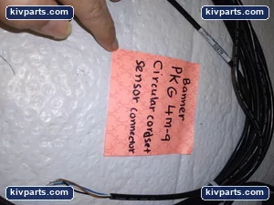 Banner 4M-9 Cordset Sensor Connector – actual item, photo 2 of 4