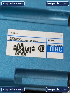MAC 6313D-000-PM-504DA Valves – actual item, photo 2 of 7