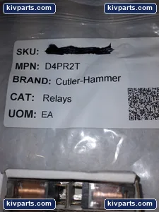 Cutler-Hammer D4PR2T Relays Relay – actual item, photo 3 of 5