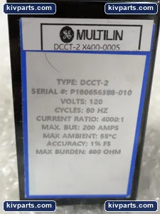 GE Multilin DCCT-2 Protective Relay – actual item, photo 3 of 4