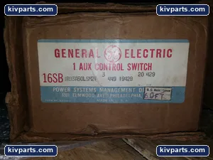 General Electric IRB3A50LSM2V Auxiliary Control Switch – actual item, photo 2 of 4