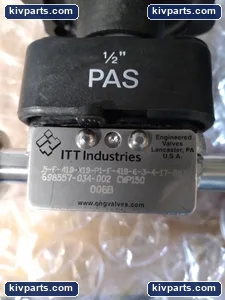ITT 698557-034-002 Diaphragm Valve – actual item, photo 3 of 6