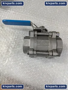 3-PIECE Howell Threaded Ball Valve – actual item, photo 4 of 8