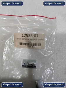 M8 T-NUT, DROP.IN, A/BALL SPRING .. LOT OF 3 – actual item, photo 3 of 4