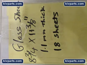 Glass Sheets 8-3/4 x 11-3/8 Inch 1.1mm Thick Flat Glass Panel Substrate Lab – actual item, photo 4 of 5