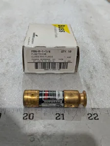 Bussmann FRN-R-1-1/4 Dual Element Time Delay RK5 Fuse
