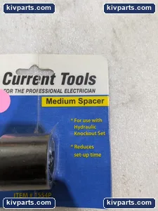 Current Tools 1554P Medium Spacer Hydraulic Knockout Punch Set Electrician Tool – actual item, photo 2 of 5