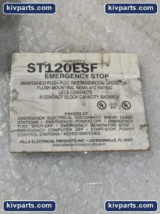 ST120ESF Pilla Electrical Push Button – actual item, photo 4 of 5