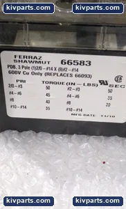 Mersen O857O 66583 Power Distribution Block – actual item, photo 3 of 5