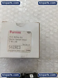 Furnas 50ZAC3 Button Kit Duplex Contact Block – actual item, photo 2 of 8