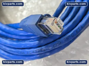 Legrand 541-110-012 Quick Set Blue Booted Cat6 Cable – actual item, photo 4 of 6