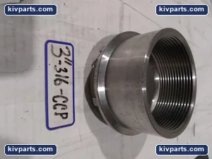 3" Stainless Steel Threaded Pipe Adapter Nipple Spanner Notch Fitting Industrial – actual item, photo 4 of 6