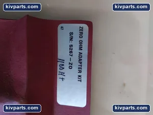 Cirris 5267-Z0 Zero Ohm Adapter – actual item, photo 2 of 3