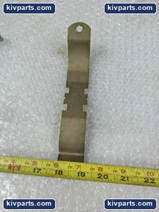 CUSIC 2 Inch Universal Pipe Conduit Mounting Strap Bracket Yellow Zinc Steel – actual item, photo 3 of 5